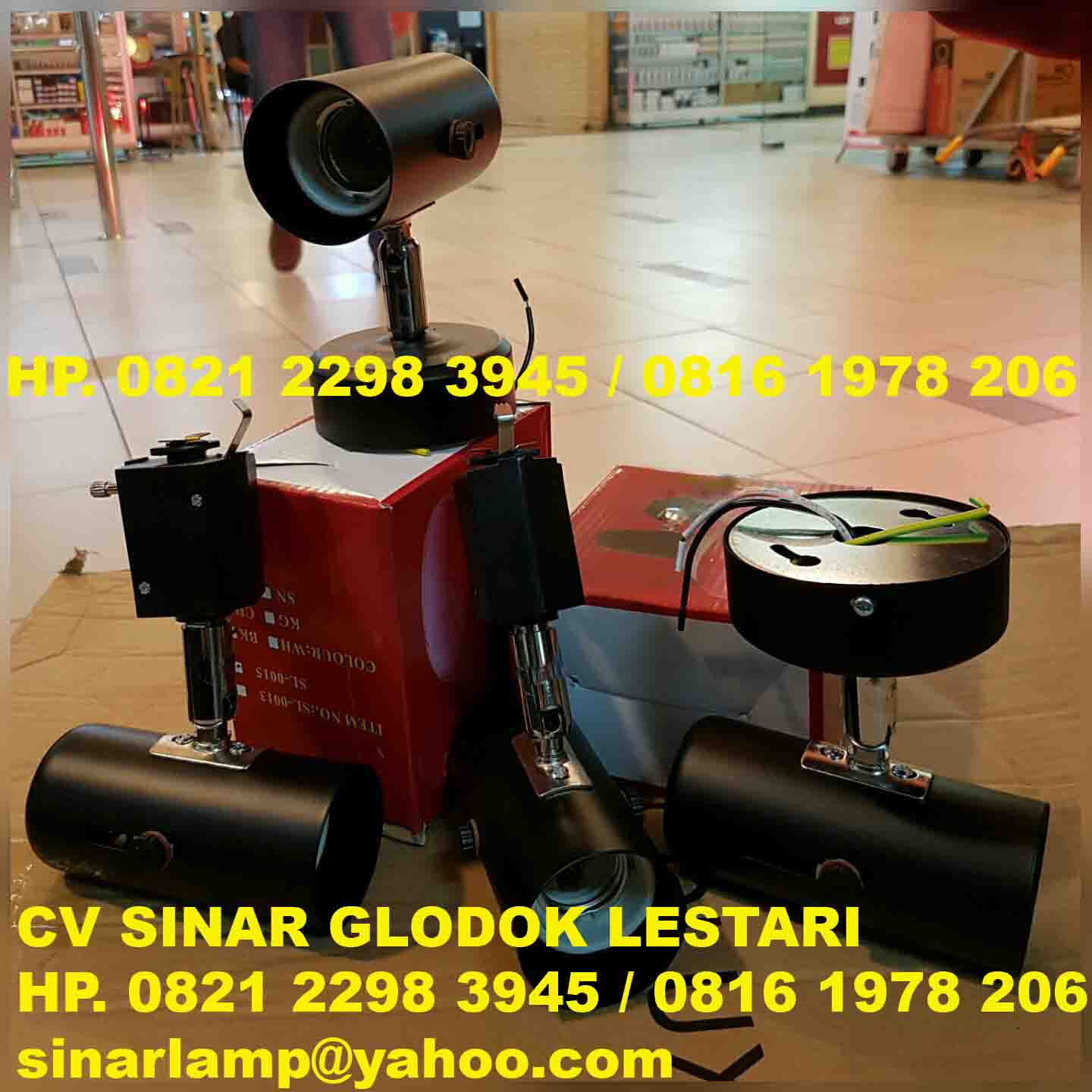 Lampu Sorot Spotlight E27 Rel dan Plafon